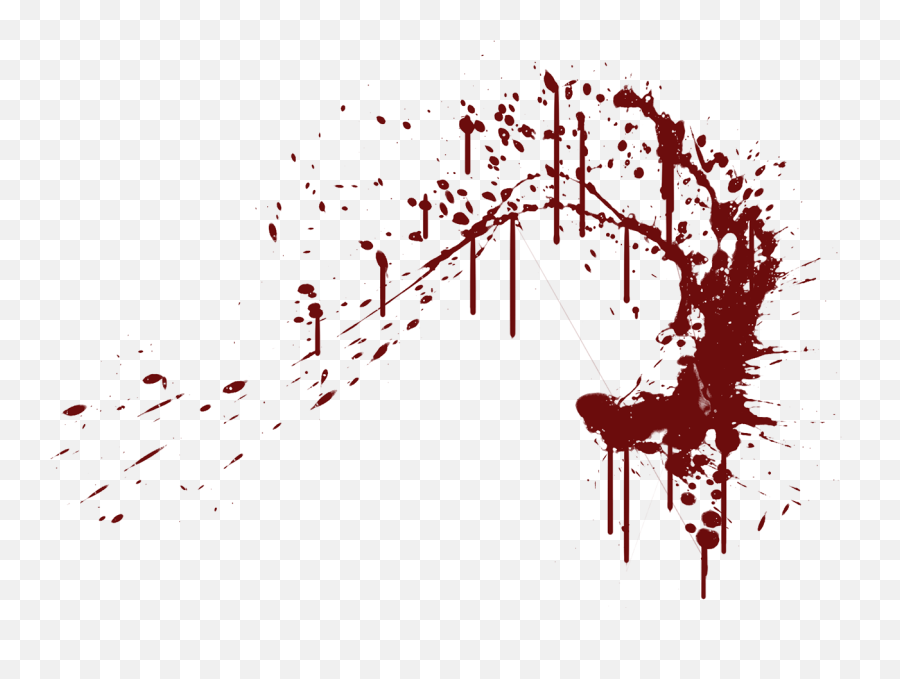 Download Hd Blood Clipart Free High - Blood Splatter Transparent Gif Png,Blood Stain Png