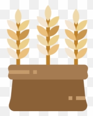 Rice Wheat Food Grain Cereal Supermarket Branch - Horizontal png