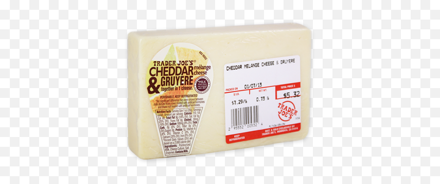 A Ranking Of Trader Joeu0027s Best Cheeses U2013 Sheknows - Cheddar Gruyere Cheese Trader Png,Trader Joe's Icon