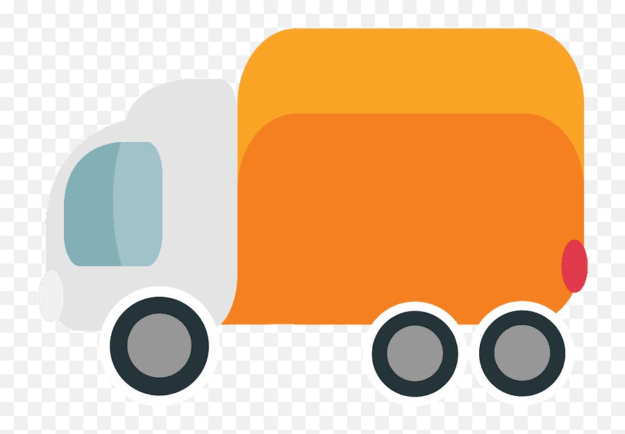 Delivery Truck Emoji Clipart Free Download Transparent Png - Truck Emoji Png,Pickup Truck Icon Png