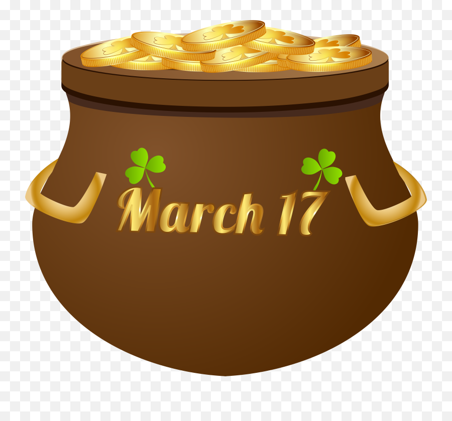 Pot Of Gold Clipart Png 17
