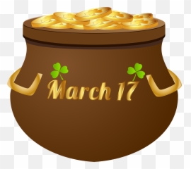 Pot Of Gold Clipart Png