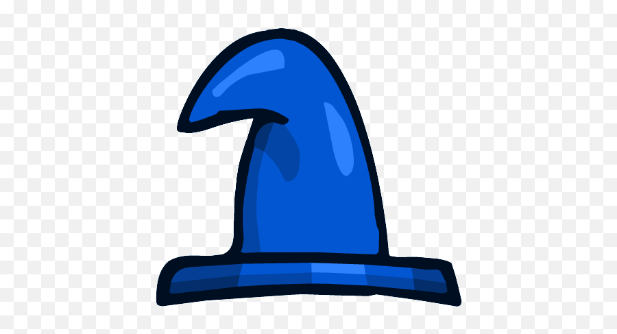 Blue Wizard Hat - Blue Wizard Hat Png,Wizard Hat Png