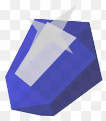 Sapphire - OSRS Wiki Runescape Cut Gem png
