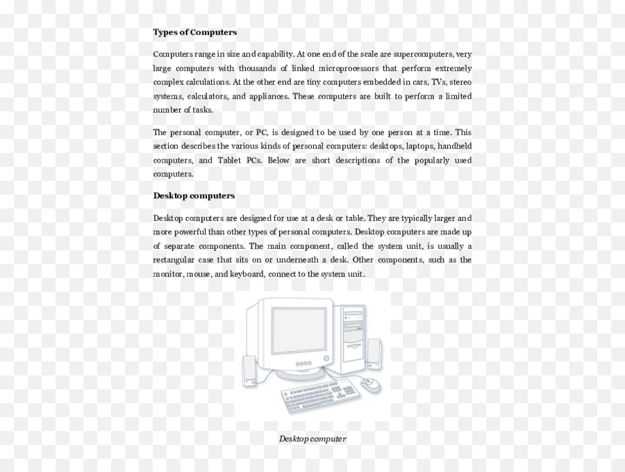 Doc Types Of Computers Dhawa Lama - Academiaedu Office Equipment Png,Mainframe Computer Icon