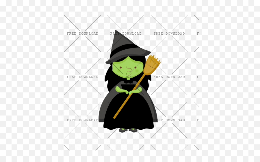 Png Image With Transparent Background - Witch Wizard Of Oz Cartoon,Fedora Transparent Background