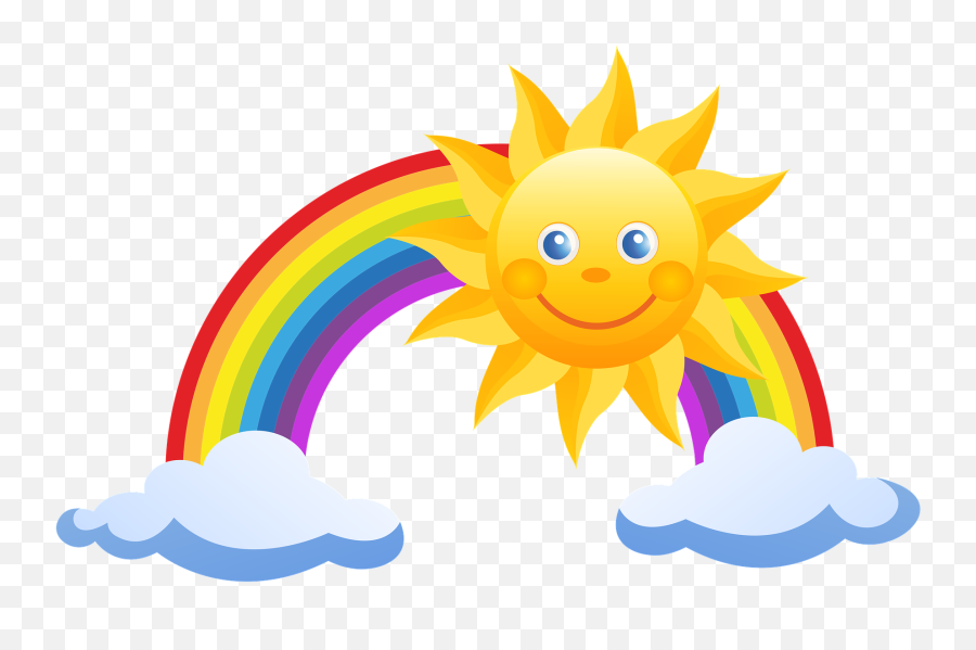 Would You Assume Someone Was Gay If They Had A Rainbow - Cartoon Sun And Rainbow Clipart Png,I Mean She Is A Lesbian Icon