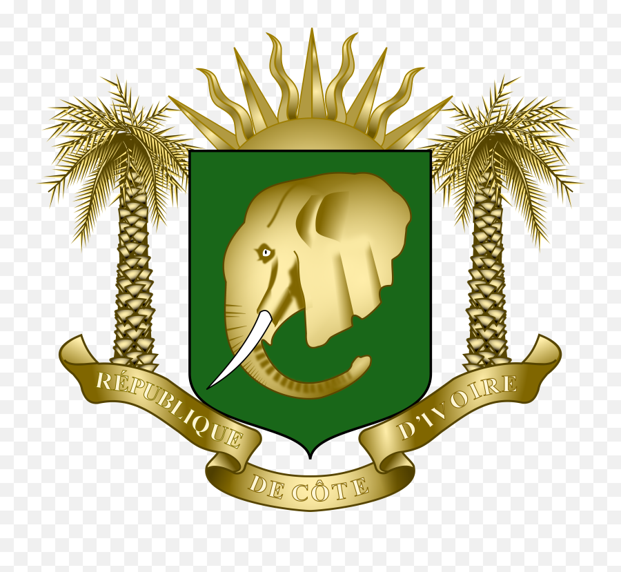 Ivory Coast U2013 Logos Download - Ivory Coast Coat Of Arms Png,Ivory Icon