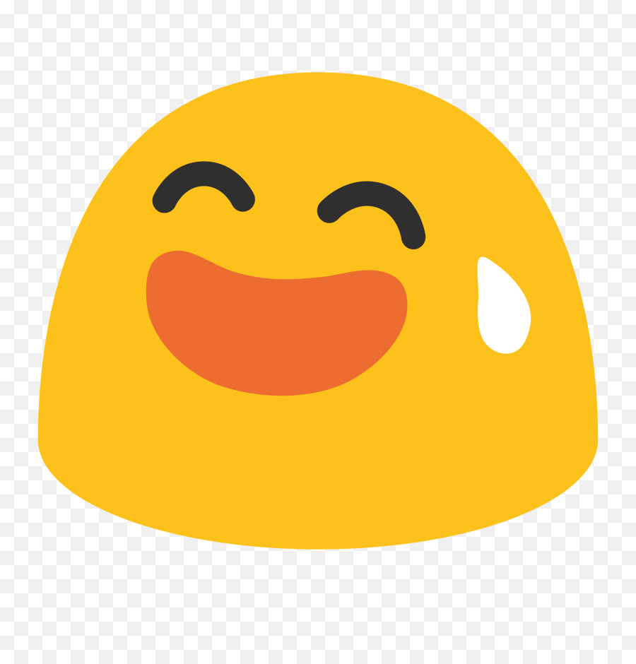 Free Png Hd Laughing Face Transparent Facepng - Sweat Smile Emoji Png,Smile Emoji Transparent