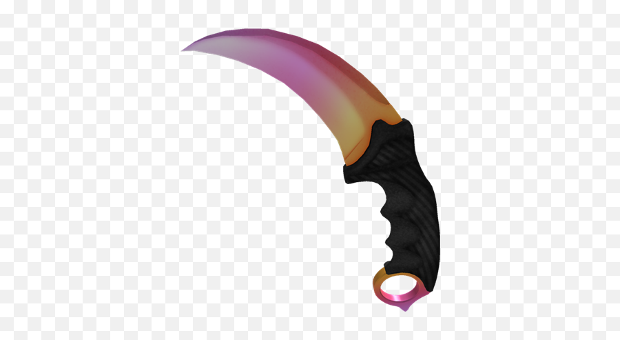 Tempered Karambit - Roblox Hunting Knife Png,Karambit Png