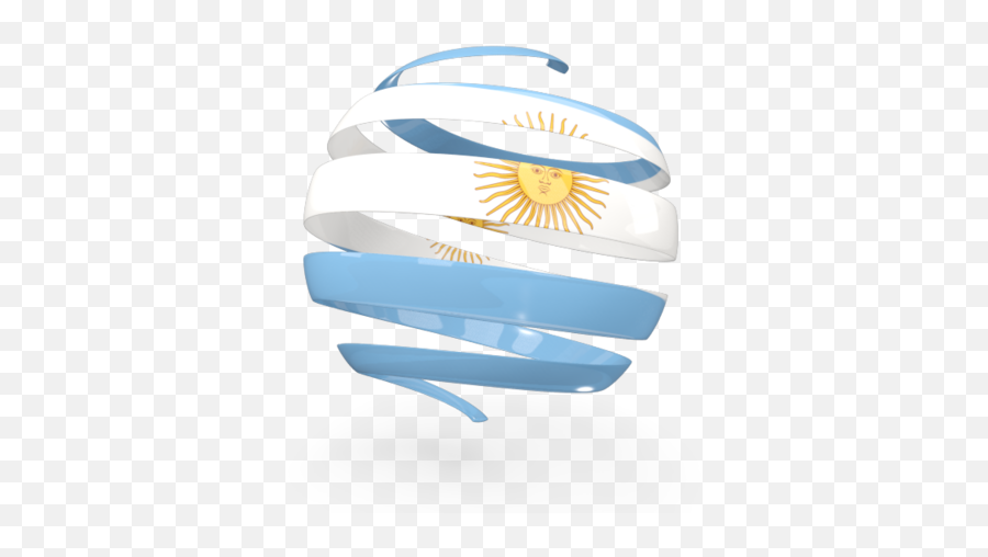 Round 3d Icon Illustration Of Flag Argentina Png Argentine