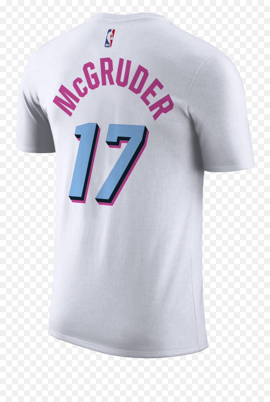 Download Rodney Mcgruder Nike Miami Heat Vice Uniform City - T Shirt La Lakers Anthony Davis Png,Miami Heat Logo Png
