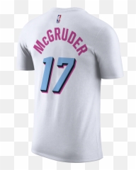 Download Rodney Mcgruder Nike Miami Heat Vice Uniform City - T Shirt La Lakers Anthony Davis Png,Miami Heat Logo Png