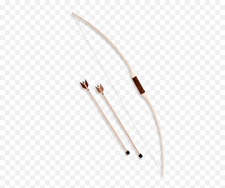 Bow And Arrow Leather Grip With 2 Arrows - Longbow Png,Bow And Arrow Png