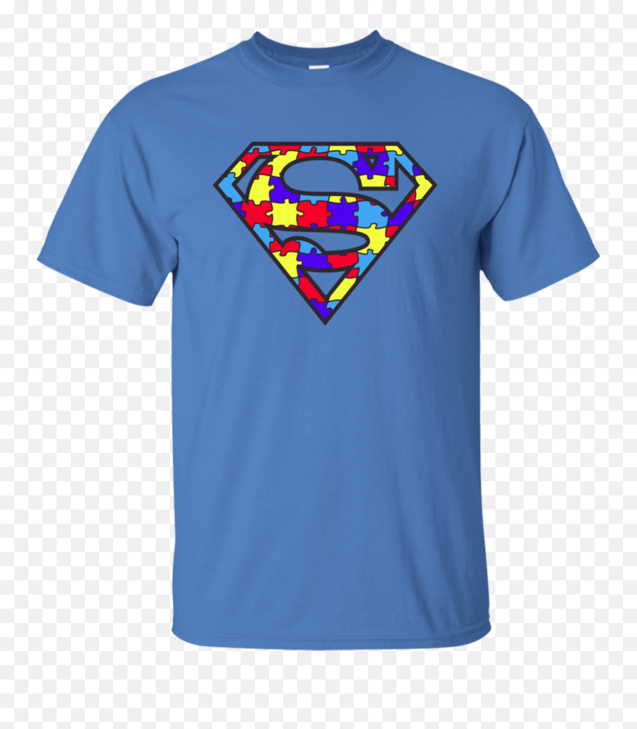 Autism Awareness Superman Logo Light Blue Shirt Hoodie Tank - Dark Souls T Shit Png,Superman Logo Pictures