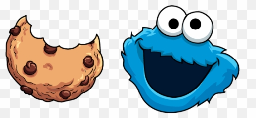 Sesame Street Cookie Monster Cursor U2013 Custom Browser - Clip Art Png,Cookie Monster Png