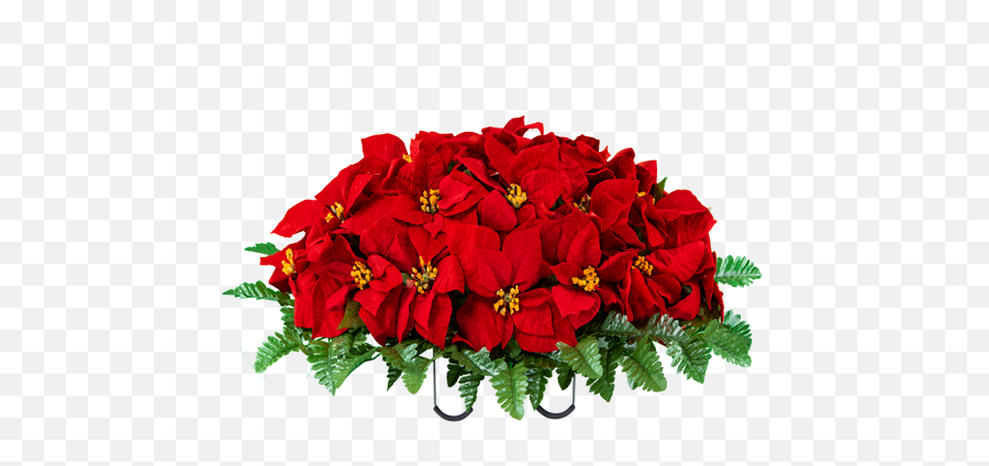 Red Poinsettia Saddle - Poinsettia Png,Poinsettia Png