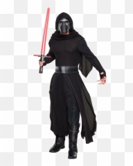 Adult Star Wars Kylo Ren Costume - The Force Awakens Deluxe png