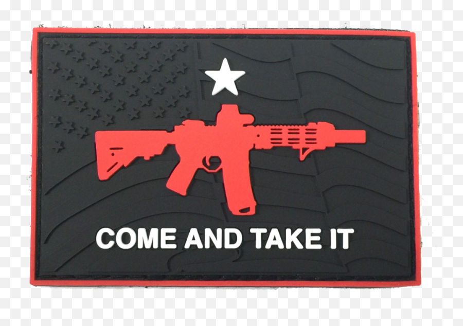 Come And Take It - Ar15 Patch Come And Take It Cannon White Png,Ar15 Png