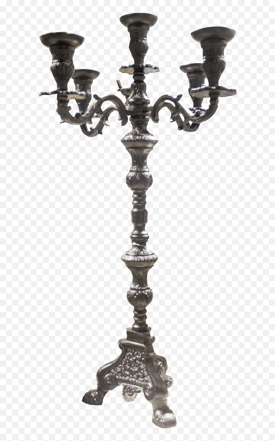 Freestanding Black Candelabra - Antique Png,M Png