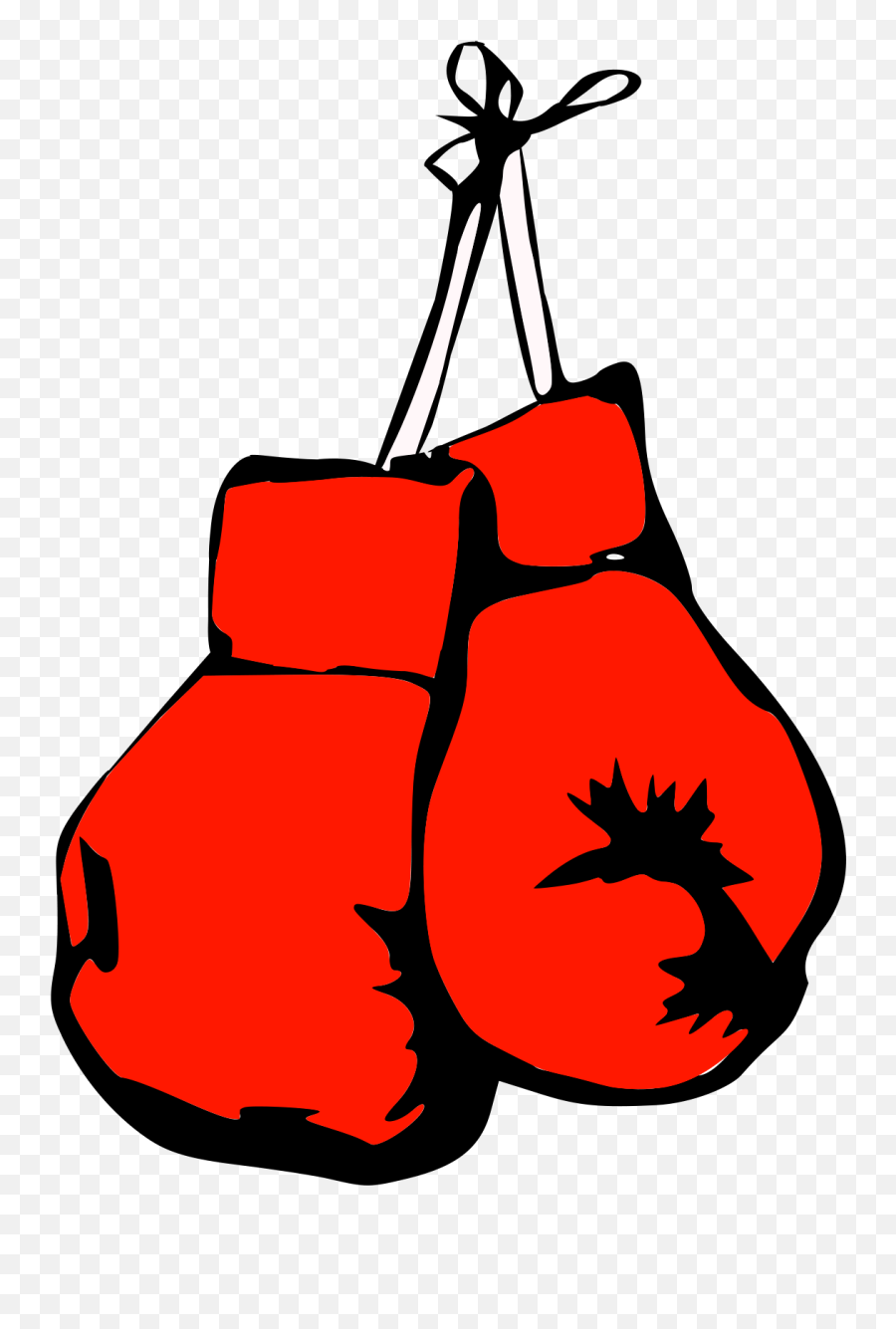 Retro Clipart Boxing Transparent Free For - Hanging Cartoon Boxing Gloves Png,Boxers Png
