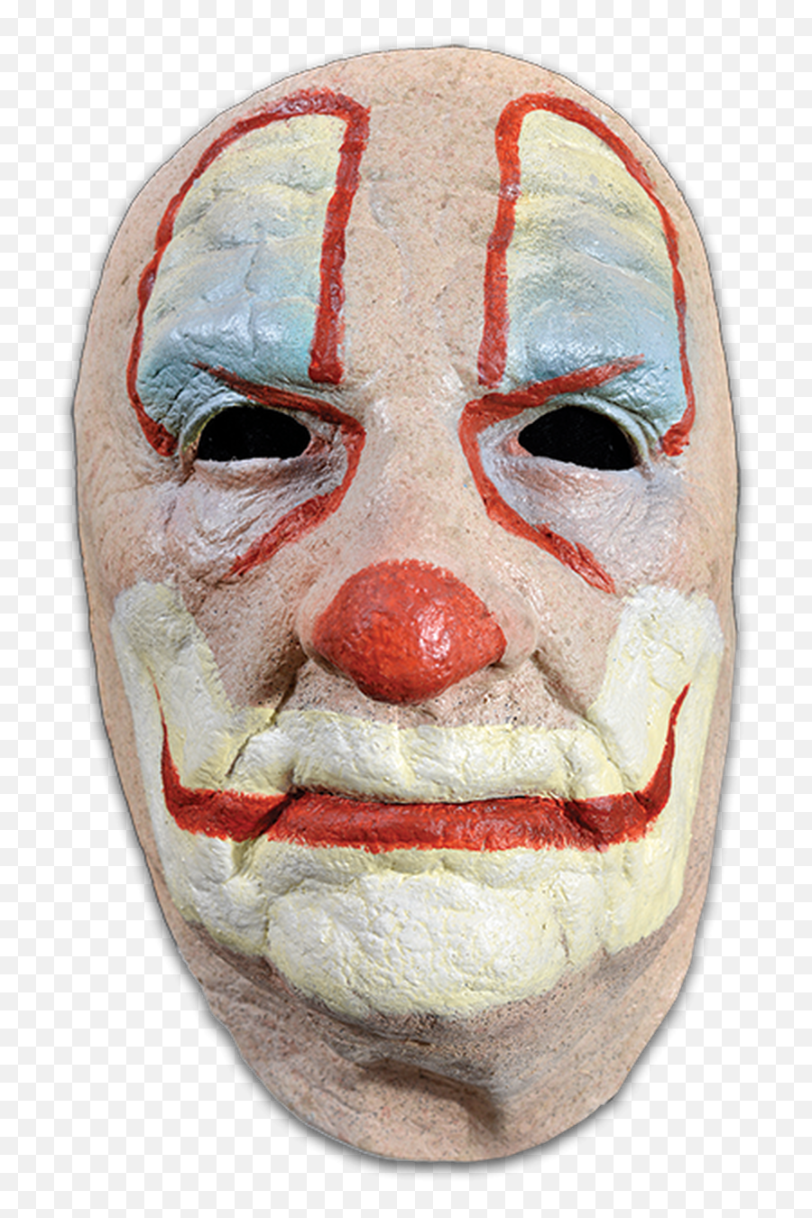 Old Clown Face Mask - Transparent Face Joker Makeup Png,Clown Face Png