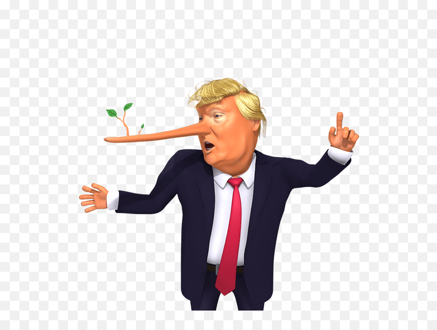 Donald Trump Png Cartoon - Trump Pinocchio Transparent Donald Trump Cartoon Png,Trump Png