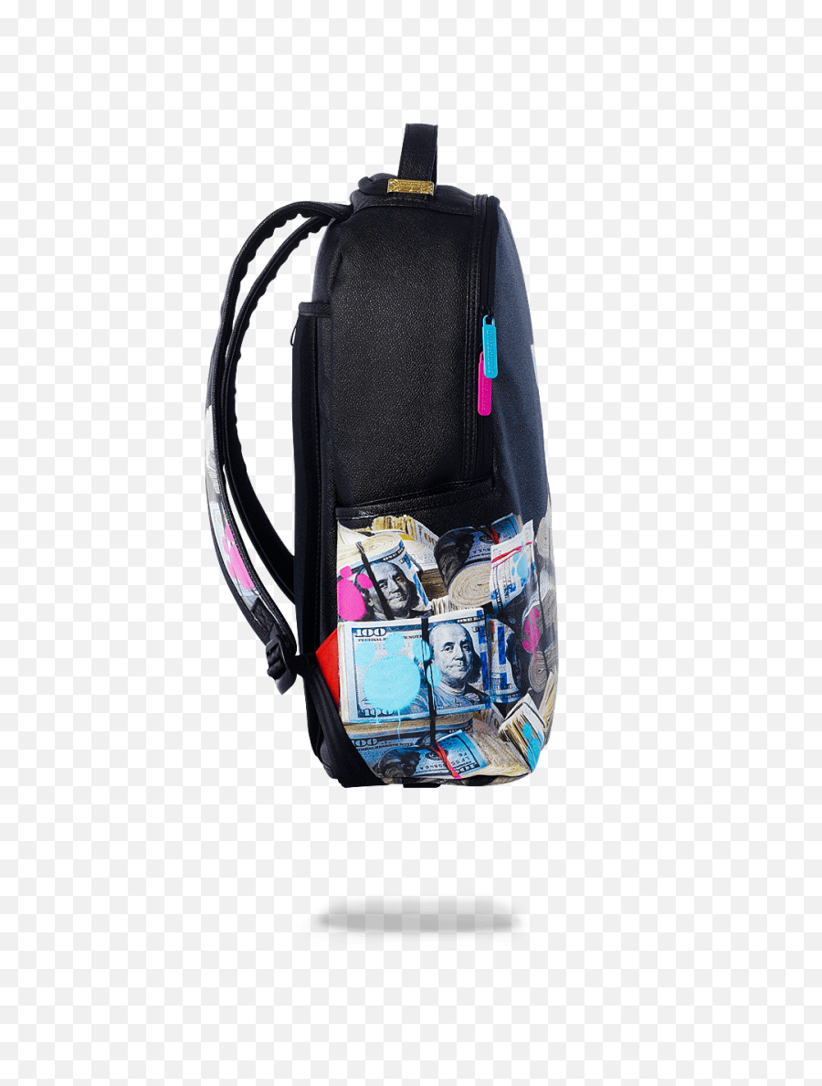 Download Kitten Money Stacks Backpack - Sprayground Backpack Messenger Bag Png,Money Stacks Png