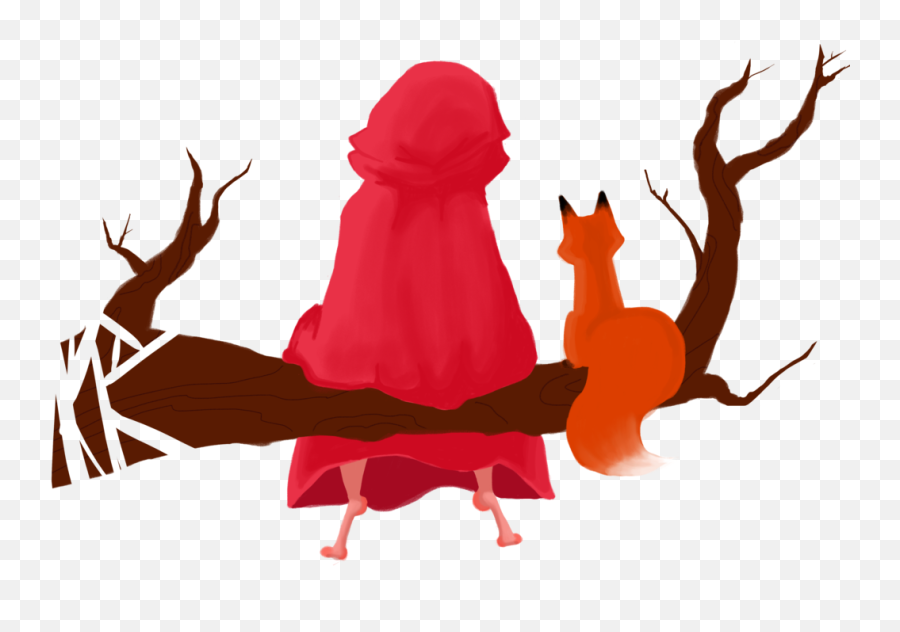 Little Red Riding Hood Background - Little Red Riding Hood Transparent Background Png,Red Hood Png