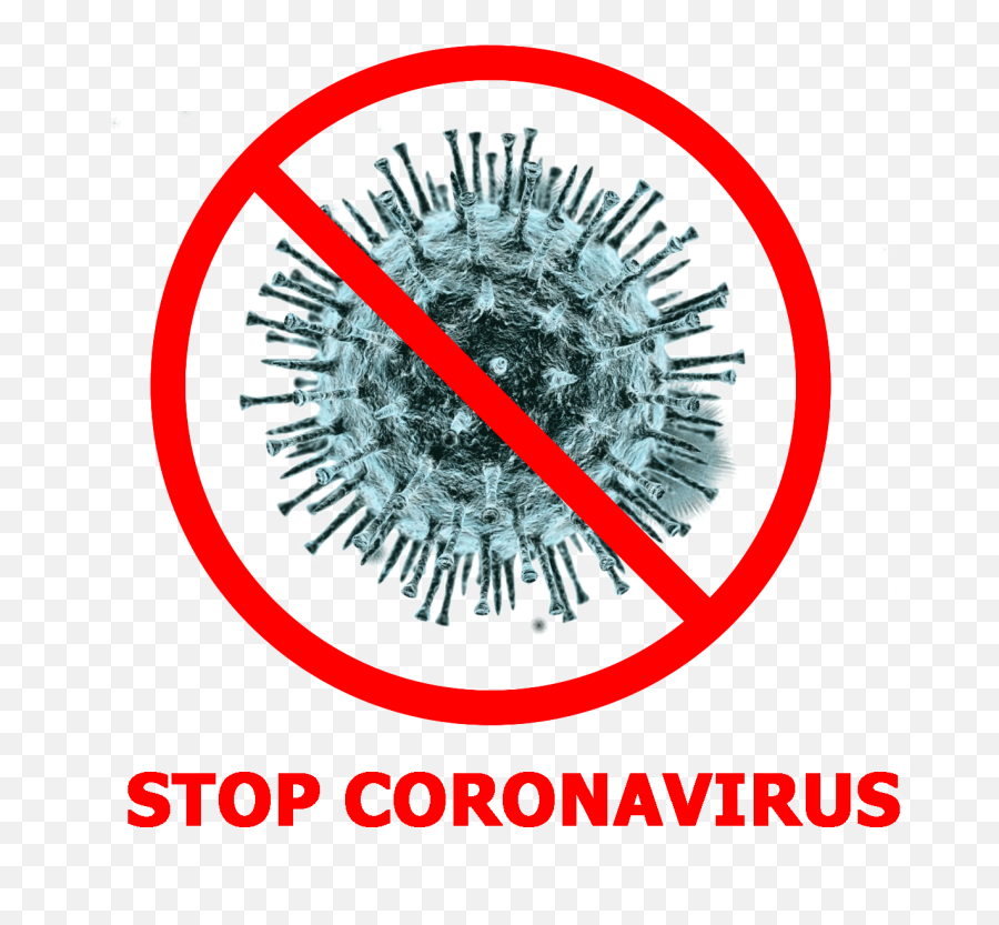 Stop Coronavirus Sign Png File Mart - Transparent Background Vírus Png,Stop Sign Png
