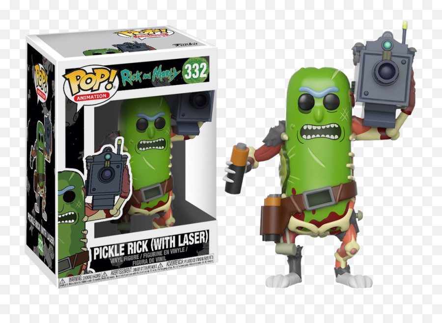 Anime The Amazing Collectables - Funko Pop Rick And Morty Pickle Rick Png,Pickle Rick Face Png
