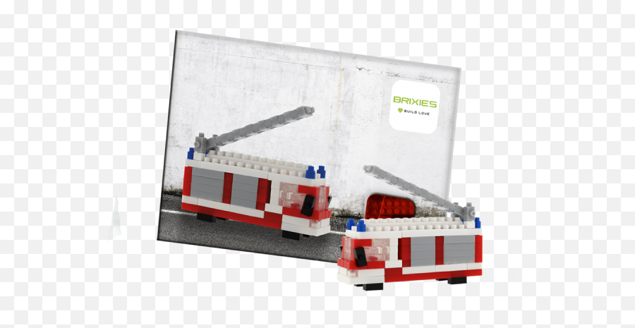 Brixies Postcard Firefighter - Fire Apparatus Png,Firefighter Png
