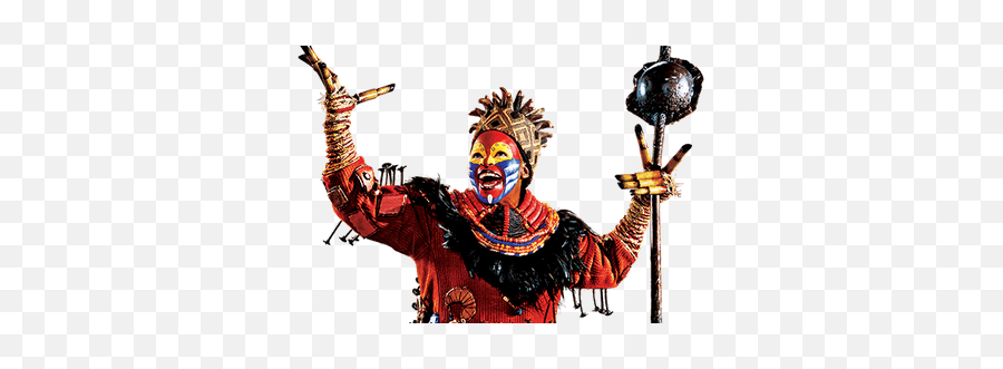 The Lion King Character Transparent Png - Stickpng Rafiki Lion King Musical Costume,Lion King Png
