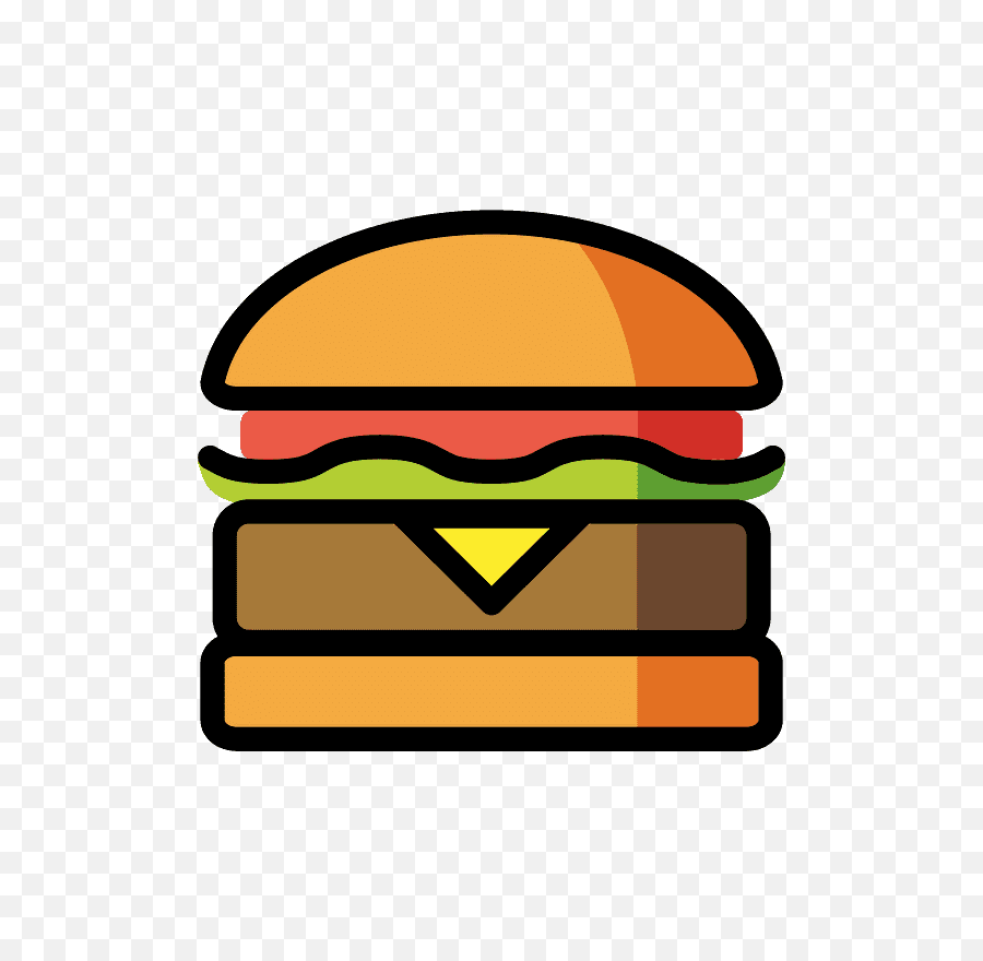 Download Hamburger Emoji Clipart - Cheeseburger Hd Png Emoji Hamburguesa,Cheeseburger Transparent Background