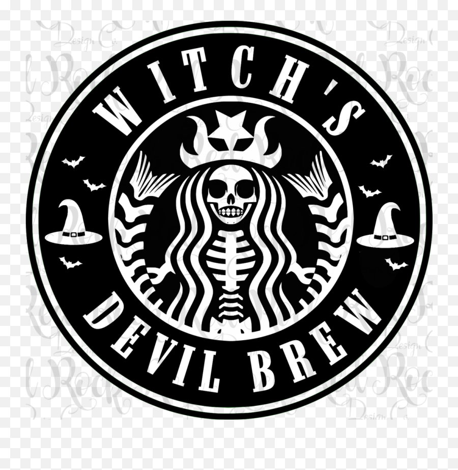 Witchu0027s Devil Brew - Starbucks Emblem Png,Starbucks Logo White