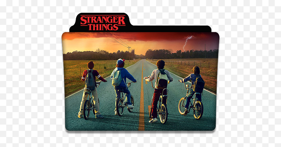 Stranger Things Icon 29866 - Free Icons Library Stranger Things Season 2 Folder Icon Png,Stranger Things Logo Vector