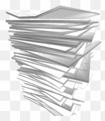 Stack Of Paper Mesh - Roblox Document png