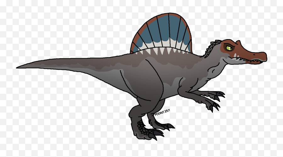 Hd Png Download - Jurassic Park Spinosaurus Cartoon,Spinosaurus Png