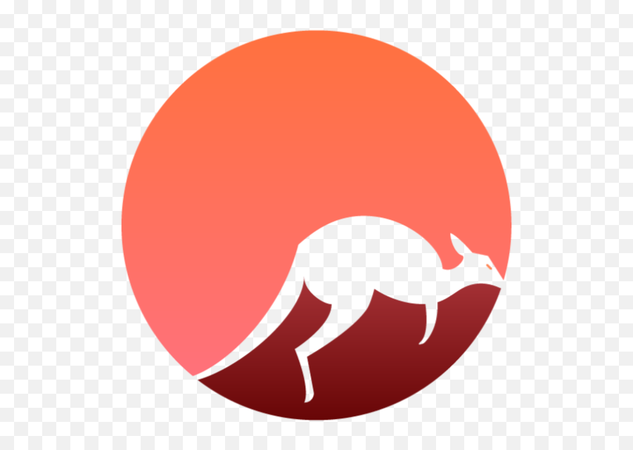 Australian Desert - Eastern Grey Kangaroo Png,Kangaroo Logo