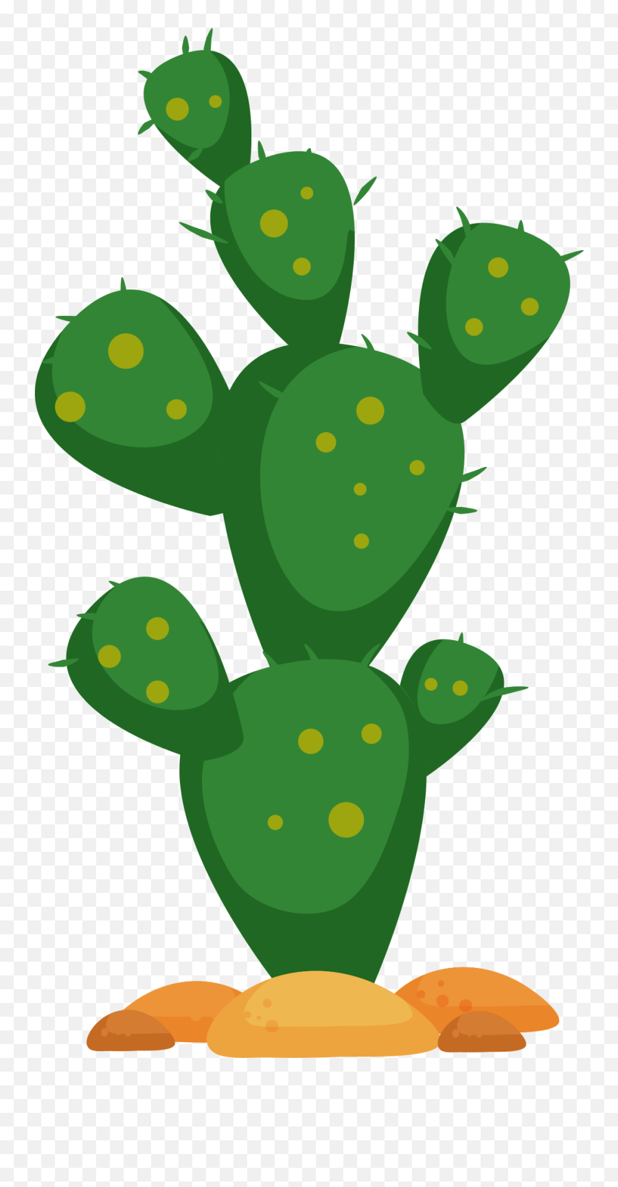 Funny Cactus Png Transparent - Cactus Clipart Png,Cactus Transparent Background