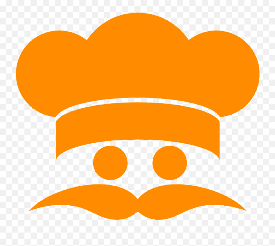 Uday Sanil - Chef Hat Silhouette Png Clipart Full Size Chef Hat Orange Png,Chefs Hat Png