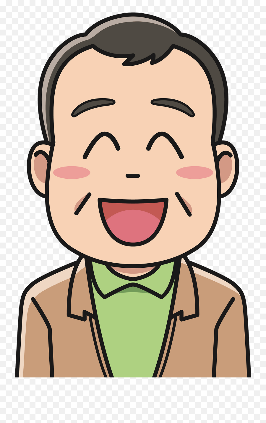 Laughing Man Clipart - Man Laughing Clipart Png,Laughing Man Png