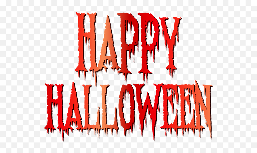 Happy Halloween Text Png 4 - Poster,Happy Halloween Png