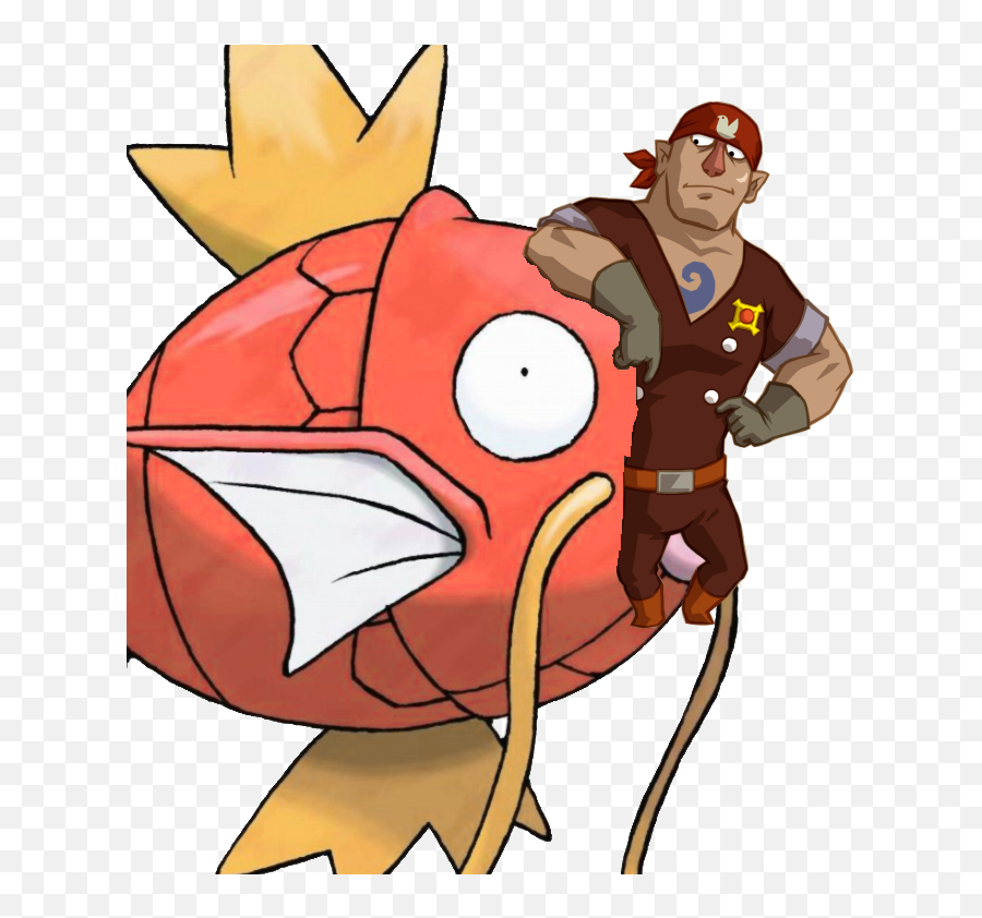 When Magikarp Are Alfonzo Is In Charge Of Being - Hero Of Trains Zelda Png,Magikarp Transparent