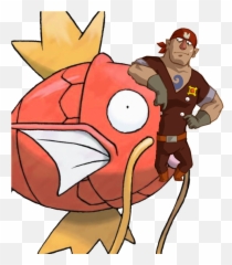 When Magikarp Are Alfonzo Is In Charge Of Being - Hero Of Trains Zelda Png,Magikarp Transparent