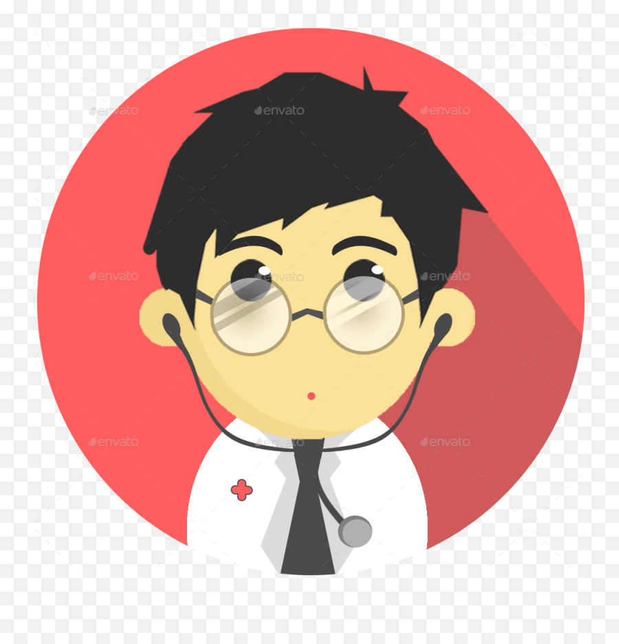 Professional Flat Icon - Doctor Flat Image Png,Professional Icon Png