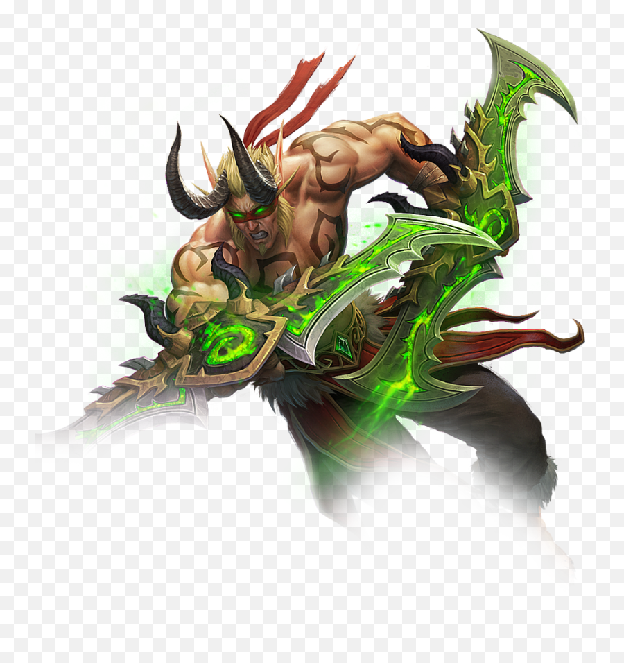 Demon Hunter Png 6 Image - World Of Warcraft Renders,Demon Transparent