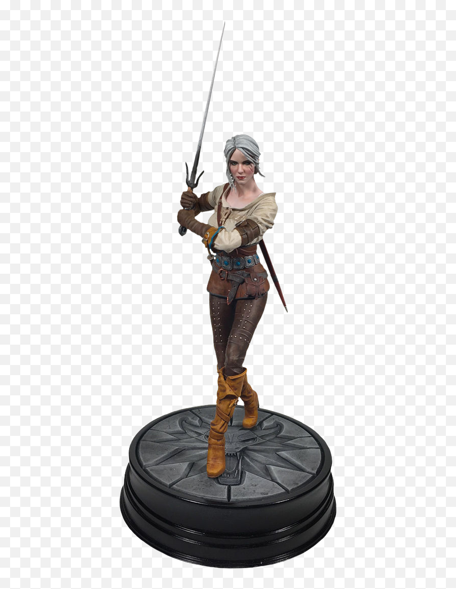 Download Hd The Witcher - Dark Horse Deluxe The Witcher 3 Witcher Ciri Figure Png,Witcher 3 Png