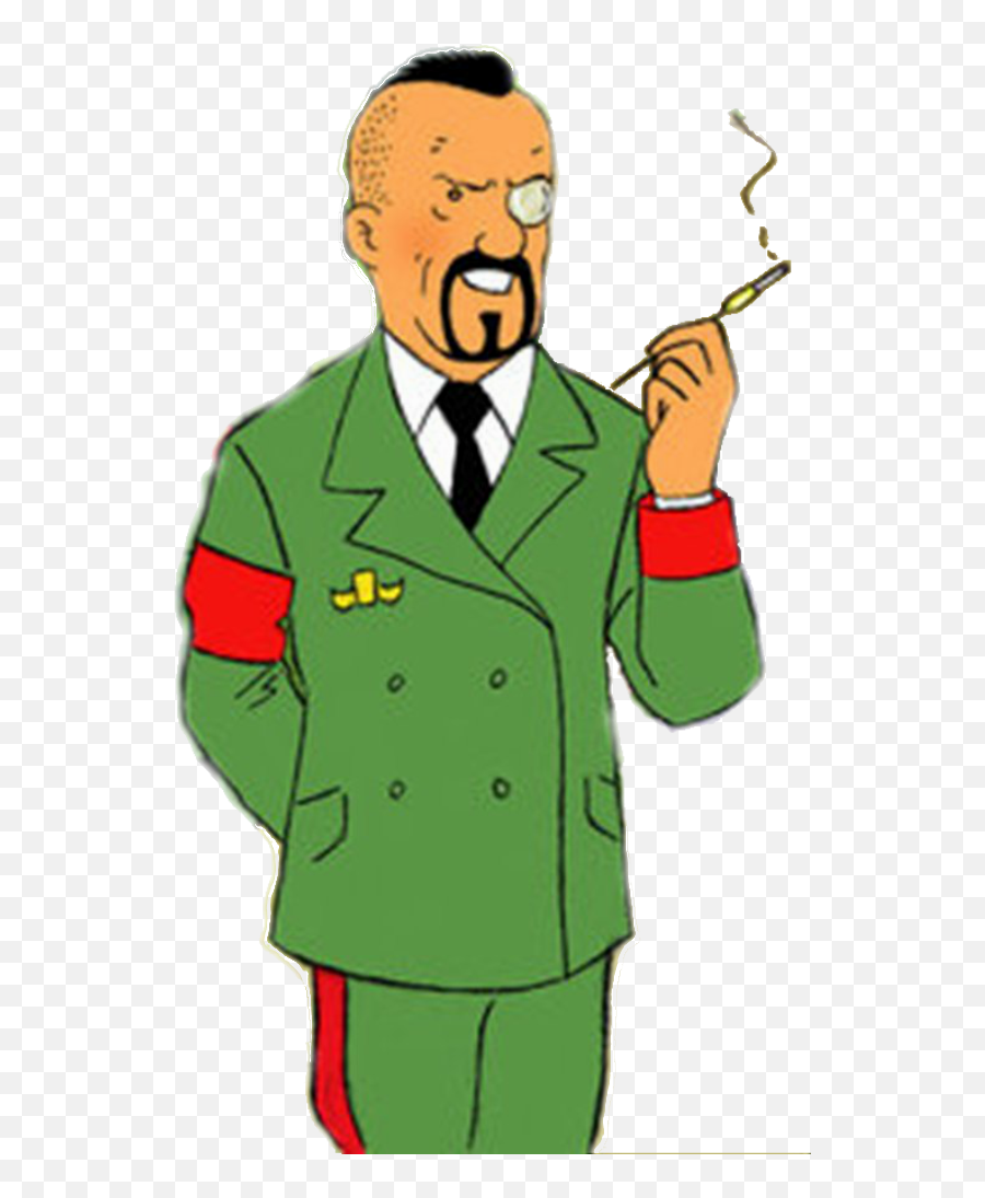 Colonel Sponsz Clipart - Full Size Clipart 3061103 Tintin Colonel Sponsz Png,Colonel Sanders Png