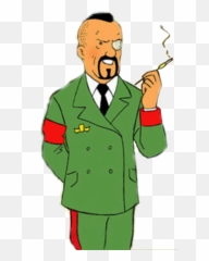 Colonel Sponsz Clipart - Full Size Clipart 3061103 Tintin Colonel Sponsz Png,Colonel Sanders Png